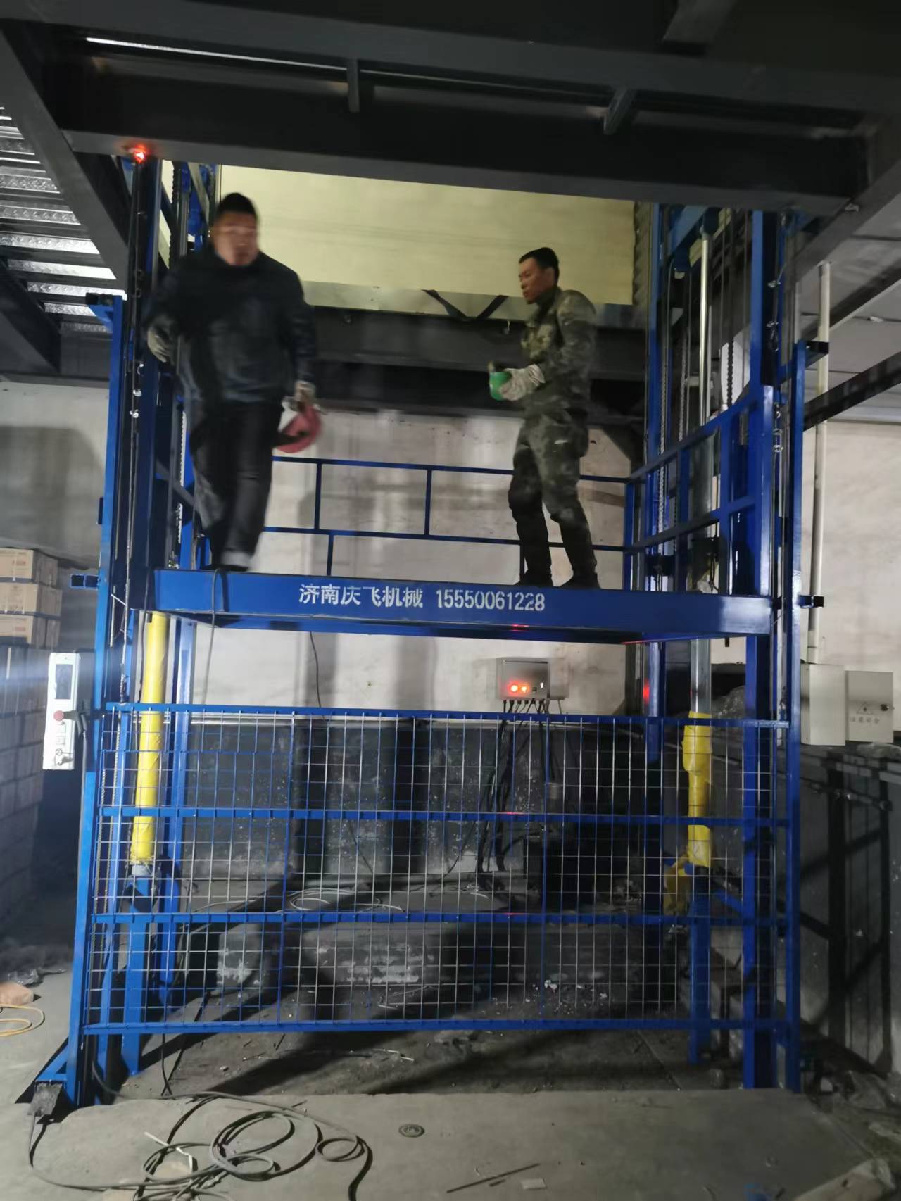固定剪叉式升降貨梯是否適用于流用線？